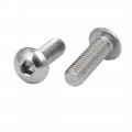 Uxcell M5x16mm 304 Stainless Steel Button Head Hex Socket Cap Screws Bolts 80pcs