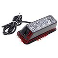 Astra Depot 2x Amber White 4-led Emergency Strobe Light Head Waterproof Surface Mount Deck Dash Grille