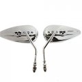 Smt-chromed Aluminum Teardrop Mirror Compatible With 1993a 1996 Softail Rocker C Fxcwc Motorcycle B00xirvmfe
