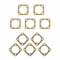 Uaus 10 Pcs Brass Cylinder Head Cover Gasket For 66cc 80cc 2 Stroke Engine Motorized Bicycle Bike 