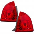 Headlightsdepot Tail Light For Chevrolet Malibu 2008-2012 Hybrid Ls Lt Includes Left Driver And Right Passenger Side Lights 