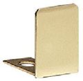 Crl Brass End Cap For 1 2 Deep U-channel 10 Pack 