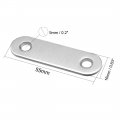 Uxcell Repair Plate 55mmx16mm Flat Fixing Mending Corner Brace Bracket Connector Pack Of 8
