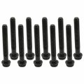 10pcs Engine Crankshaft Main Bearing Cap Bolts 21114-25000 2111425000 3 In For Hyundai Sonata Tucson Santa Fe And Kia Forte 
