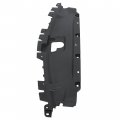Kuafu Radiator Support Cover Compatible With 2009-2013 Infiniti G37 Sedan Upper Sight Shield Pp Plastic Black