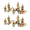 High Pressure Valve Core Set Aluminum Alloy Copper Air Conditioning For Most Automotive Car Tire Remover