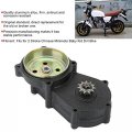 Gear Reduction Box 11t T8f Double Chain 47 49cc Motor Drum For 2 Stroke Chinese Minimoto Baby Kid Bike
