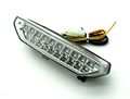 Motocycle Led Integrated Rear Running Tail Stop Brake Light Super Bright Fit For Kawasaki 07-08 Zx-6r 08-11 Zg1400 Chrome Clear