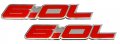 Erpart 6 0l Liter In Red On Silver Highly Polished Aluminum Car Truck Engine Swap Nameplate Badge Logo Emblem Compatible With