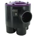 K-rain 04-rcw000 Series Indexing Valve With 4 Outlets And 4 Zones 