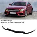 Front Bumper Lower Trim 3pcs Lip Moldings Gloss With Night Package Cls Class C218 Amg Line Facelift 2015 To 2018