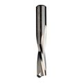 Solid Carbide Downcut Spiral Bit 192 503 11 8 In Diameter By 3 Length 1 Shank 2 Cutting Edges Silver 