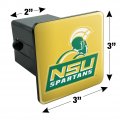Norfolk State University Secondary Logo Tow Trailer Hitch Cover Plug Insert