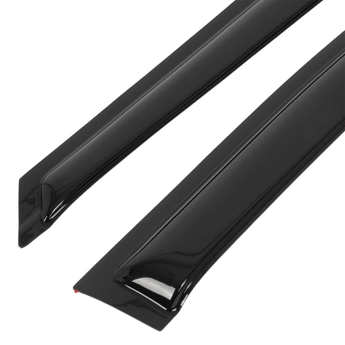 Side Window Deflectors For Jeep Grand Cherokee 2011 2023 4 Piece Set In Channel Rain Guards And Visors Smoked Tint Wind