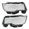 Headlight Headlamp Lens Cover Pair Left And Right For Jeep Grand Cherokee 2014 2015 2016 2017 2018 2019 Clear Front Vehicle 