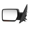Auto Dynasty Fo1320349 Side Door Power Mirror With Heated Signal For Ford F-150 2009-2010 Driver Left Paint To Match Black