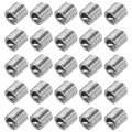 40pcs Wire Thread Inserts 4-40 Unc 2d 7 32 304 Stainless Steel Helical Type Coiled Repair Kit Screw Threaded Sleeve Sheath For 