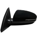 Door Mirror Lh Powerheater Signal Foldaway Black Smooth For Kia Optima 14-15 Oe 87610-4c500 Pl Ki1320175 