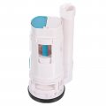 Toilet Flush Valves 210mm 8 27 Length Dual One Piece Push Button Bottom Inlet Fill Valve Replacement Parts White 