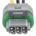 Carlights360 For Cadillac Deville 1998 1999 Electrical Connector Plastic Metal Contact Terminal Blade Push On Attachment Method