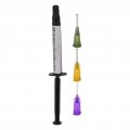 Uv Light Cure Solder Mask Ink Excellent Film Forming Toughness 3cc Soldering Coating Pcb Bga Black Oil