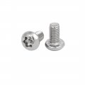 Uxcell M4 X 8mm 304 Stainless Steel Torx Security Pan Head Machine Screws 50pcs