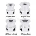 Gt2-16t 18t 20t Timing Pulley 3 17-8mm Bore 6mm Belt Width For 3d Printer Reprap