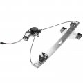 A-premium Power Window Regulator With Motor Compatible Ford F-150 2004-2014 Extended Cab Pickup Only Rear Driver And Passenger