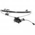 A-premium Power Window Regulator With Motor Compatible Ford F-150 2004-2014 Extended Cab Pickup Only Rear Driver And Passenger