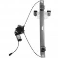 A-premium Power Window Regulator With Motor Compatible Ford F-150 2004-2014 Extended Cab Pickup Only Rear Driver And Passenger