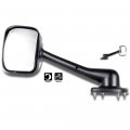 Ocpty Truck Hood Mirror Fit For 2008-2016 Freightliner Cascadia Side Door Manual Adjusted Chrome Housing