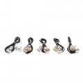Uxcell 10pcs Amber Color Eagle Eye Cob Led Car Daytime Running Drl Backup Lamp Dc 12v