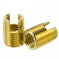 Uxcell Self Tapping Threaded Inserts M12 M16x22mm 45 Carbon Steel Repairing Nuts 10pcs
