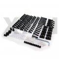 Xkh- Motorcycle Complete Fairing Bolts Screws Fasteners Kit Compatible With Honda Cbr 954 Rr 900 929rr Black B075dm31fg
