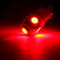 Ocpty Cab Marker Light 5pcs Smoke Lens Top Roof Running Assembly W T10 Red Bulbs Fit For 1988-1997d F Super Duty 1980-1997d F-