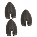 Gleavi 3pcs Hairdressing Shoe Protector Barber Shoes Cover Accesories Silicone Boot Stylist Accessories For Hair Haircut Bike