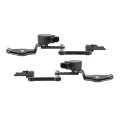 Front Suspension Ride Height Sensors Pair For 2007 2015 Audi Q7 Driver And Passenger Side Black Plastic Replace 7l0616213d 