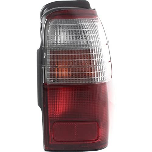 Tail Light Assembly Passenger Side For Toyota 4runner 1996 1997 Replacement To2801122 And 81550-35120 Red Clear Lens Halogen