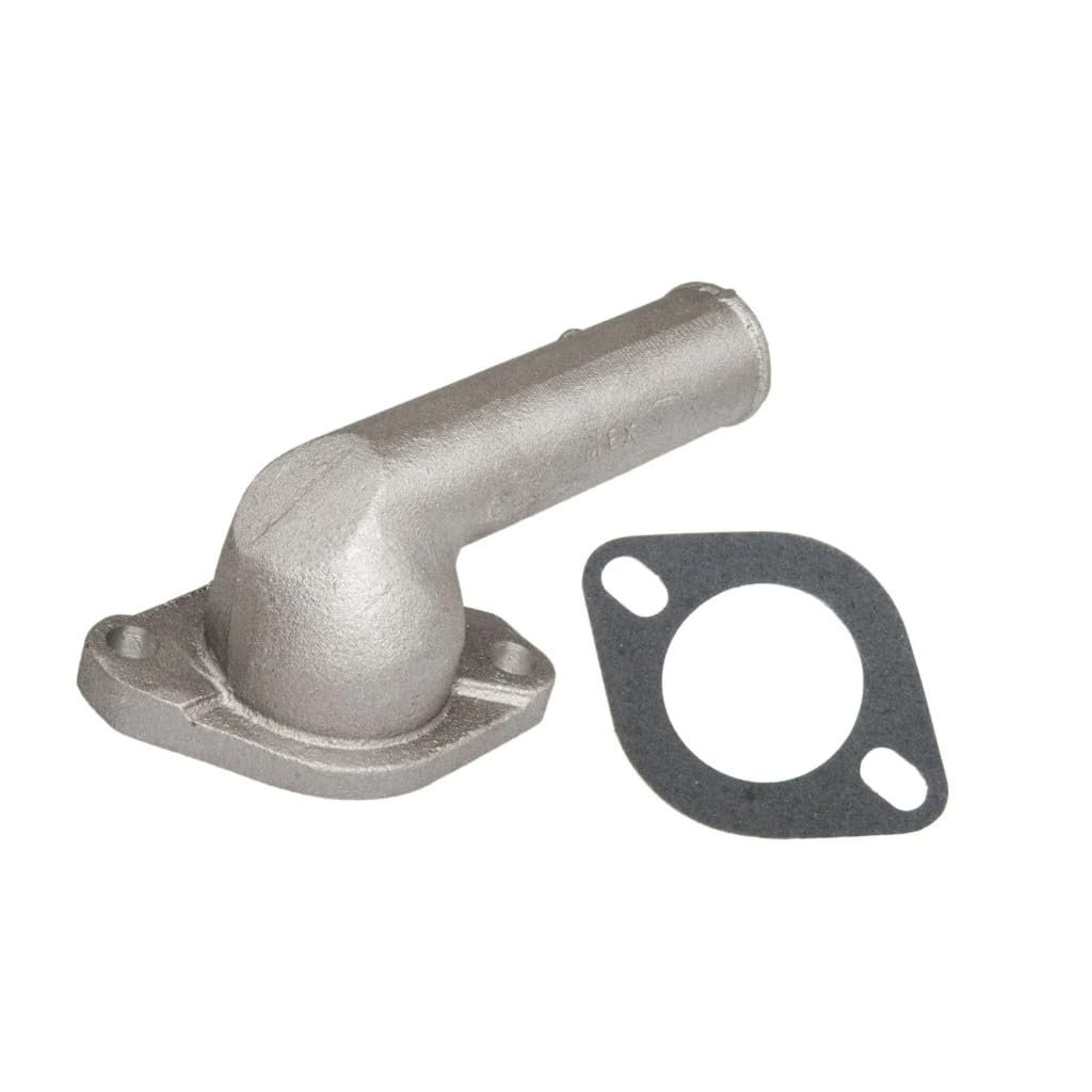 Engine Coolant Water Outlet For Chevy Corvette 1990 1991 Aluminum Natural Finish 2 753 In Max Height Replaces 89000309 19193831