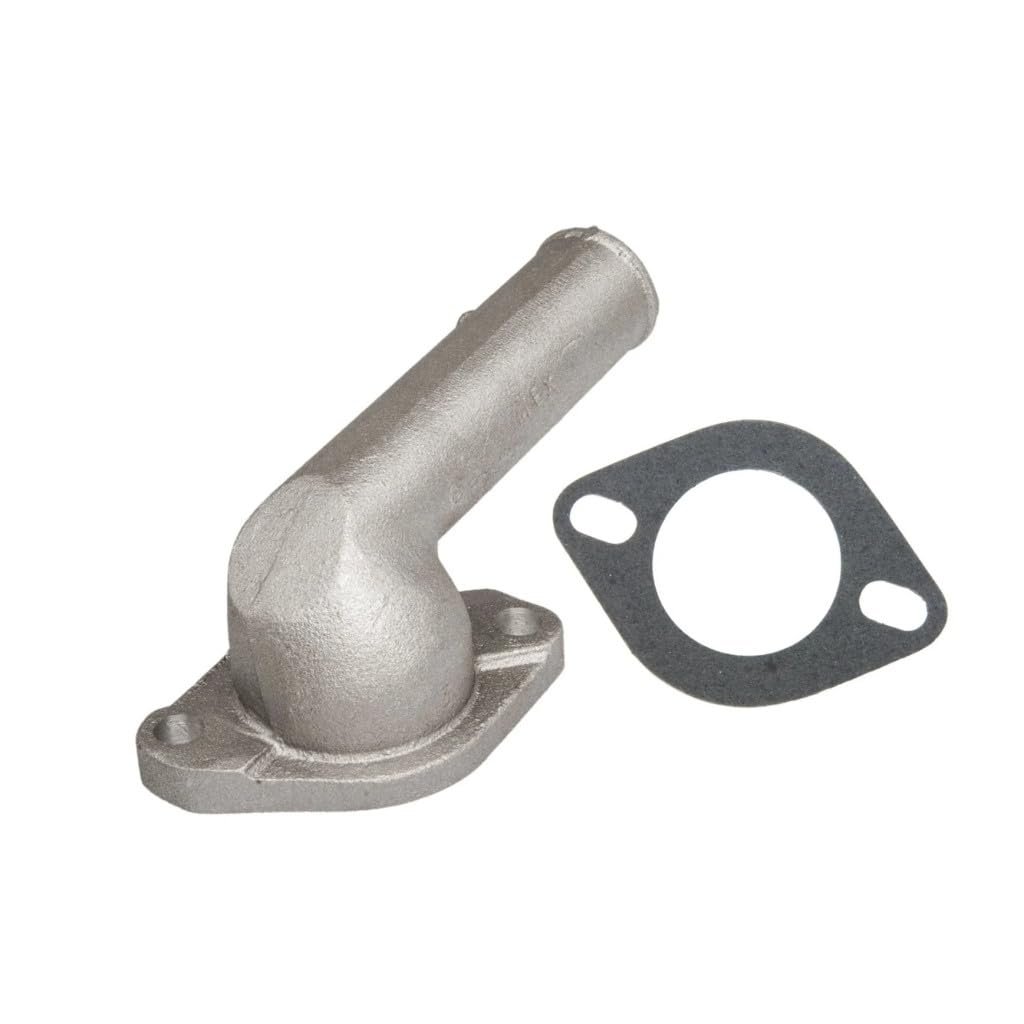 Engine Coolant Water Outlet For Chevy Corvette 1990 1991 Aluminum Natural Finish 2 753 In Max Height Replaces 89000309 19193831