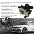Jdmspeed Water Pump Thermostat Housing Assembly 06l121011b Replacement For Audi A3 A4 A5 S3 Tt Volkswagen Vw Golf Beetle Passat