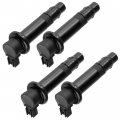 Caltric 4 Ignition Coil Compatible With Yamaha Yzf-r6 Yzfr6 2008 2009 2010 2011 2012 2013 2014 2015 2016