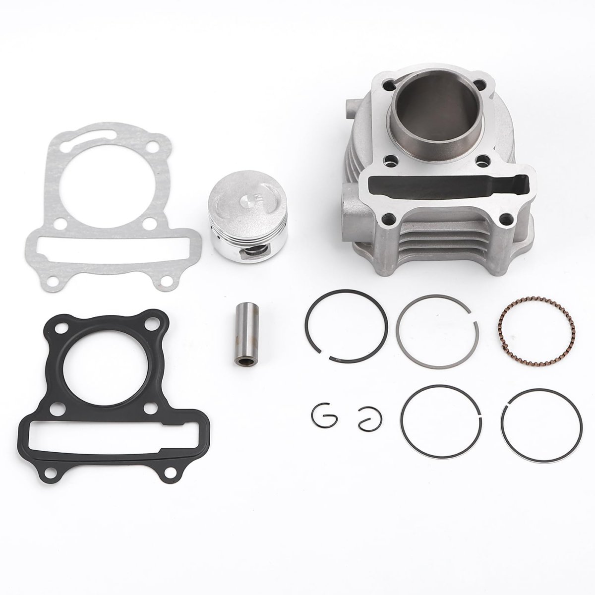 Minho Cylinder Top End Rebuild Kit With Piston Ring Gasket For Chinese Gy6 60cc 139qma 139qmb Engine 44mm Taotao