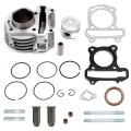 Minho Cylinder Top End Rebuild Kit With Piston Ring Gasket For Chinese Gy6 60cc 139qma 139qmb Engine 44mm Taotao