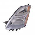 Halogen Headlight For Toyota Prius 2006-2009 Left Driver Side Chrome Housing Assembly Build Dates After November 2005 