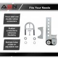 Abn Universal Exhaust Hanger For Rv Generator Muffler And Offroading 1pk Flexible Tail Pipe Strap Replacement