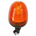 Hqrp Flexible Pipe Mount Low Profile Amber Beacon Emergency Hazard Warning Safety Led Strobe Lights For Golf Cart Truck Tractor