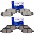 Aintier Automotive Replacement Brake Pads Front Rear Fit For Toyota Corolla 2016