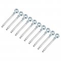 10pcs Pipe Bracket Clamp Wall Mount Fit 1 25mm Support 165mm Long Strap With Expansion Screw For Gas Water Pipeline 