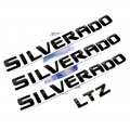 Yoaoo 3x Oem Silverado Nameplate Plus Ltz Letter Emblems 3d Logo Badge 1500 2500hd 3500hd Original Series Black